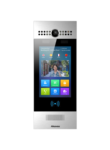 R29C SIP video porttelefon 7&quot; Touch