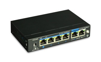 4 Ports Full Gigabit PoE Switch 2