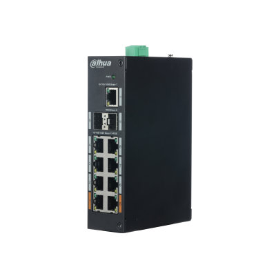 11-Port Gigabit Switch med 8-Port PoE 120W (Unmanaged)