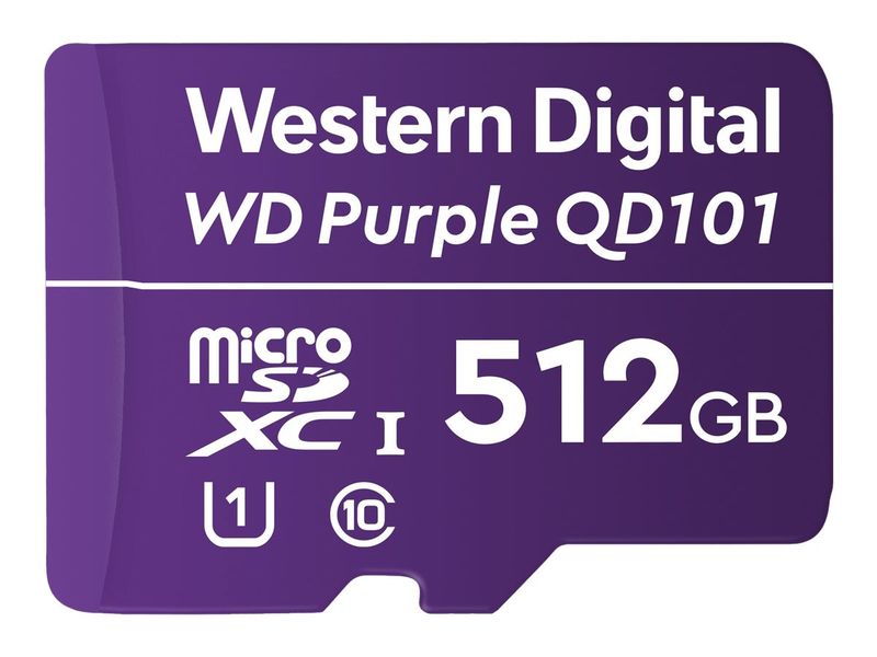 WD Purple 512 GB - microSDXC UHS-I