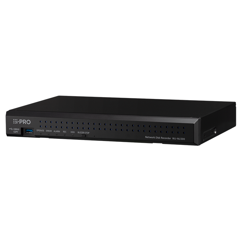 [WJ-NU300KG] NVR | i-PRO 16 kanals PoE+-switch