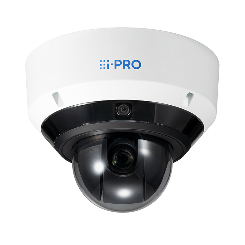 i-PRO | Multi-directional + PTZ Kamera AI Engine