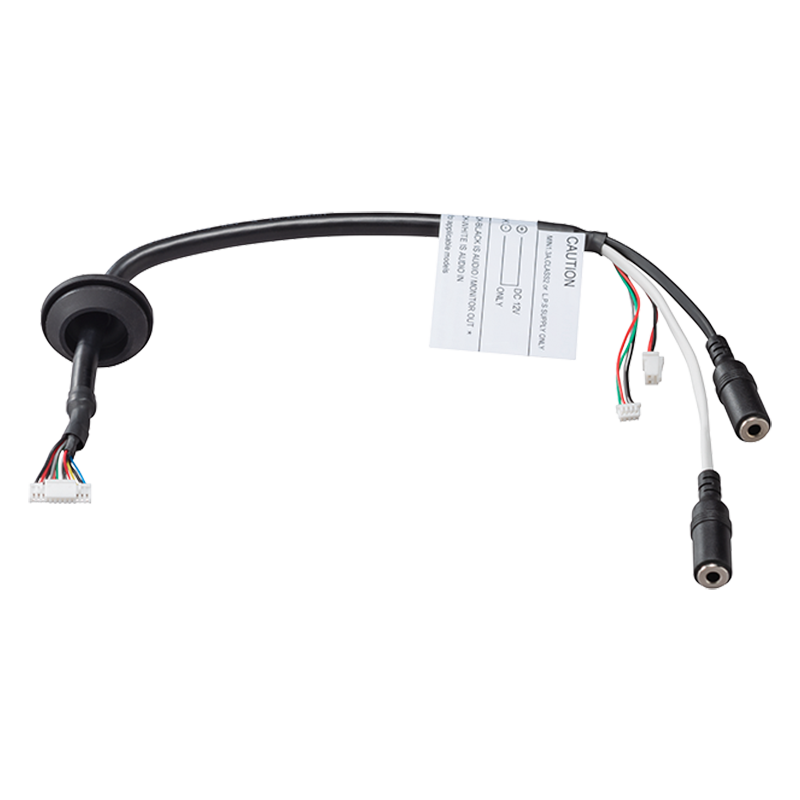 i-PRO | 12VDC, Audio, I/O Cable WV-QCA501A
