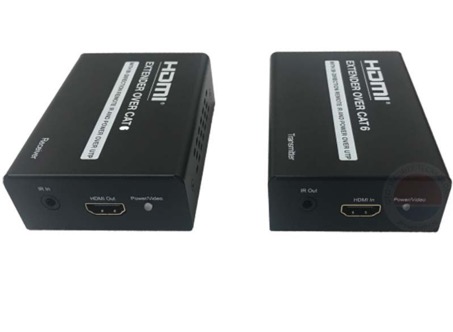 HDMI Extender (60M) with a Single Cat5e/6 cable