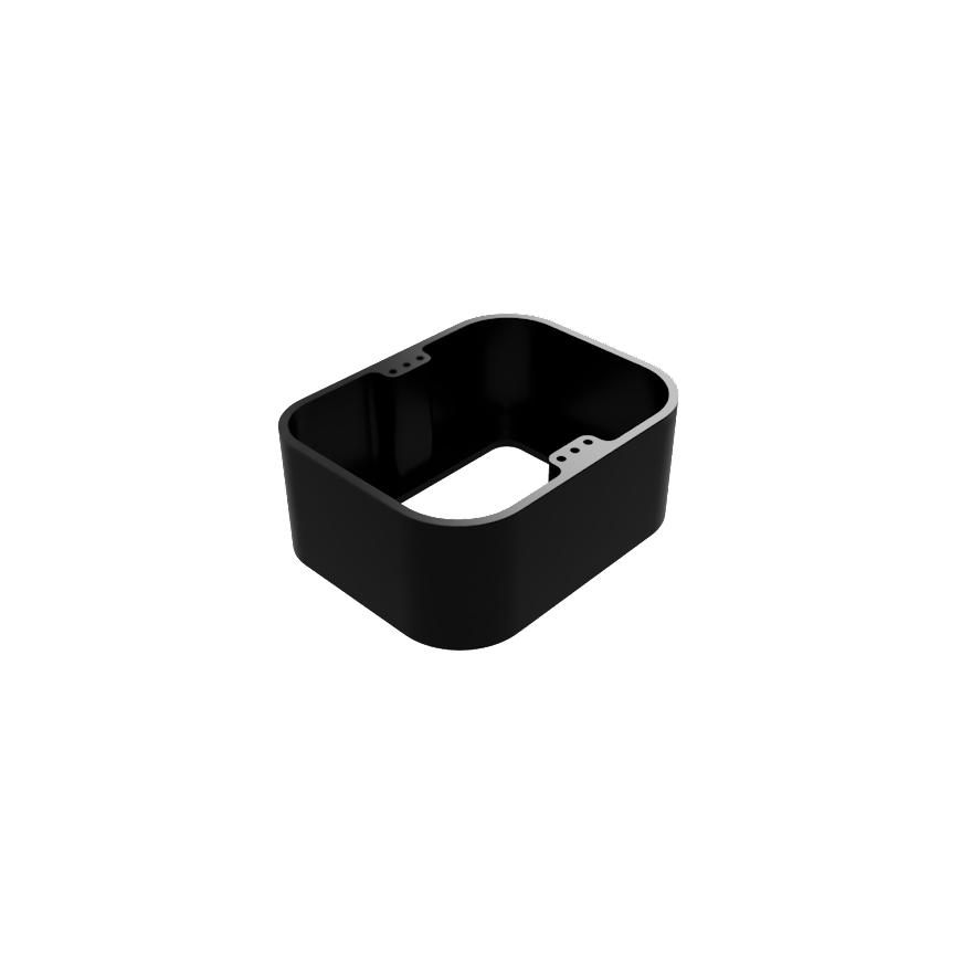 [on-wall-WH-10mm] On wall koblingsboks (10 mm, Hvit)