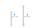 [Z6R-150-300] Teleskop takbrakett for dome 150cm - 300cm
