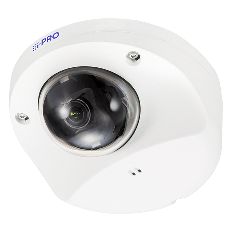 [WV-S32302-F2L] i-PRO | Dome Kamera 2MP 2.4mm All-in-one Compact dome AI IR-LED Indoor