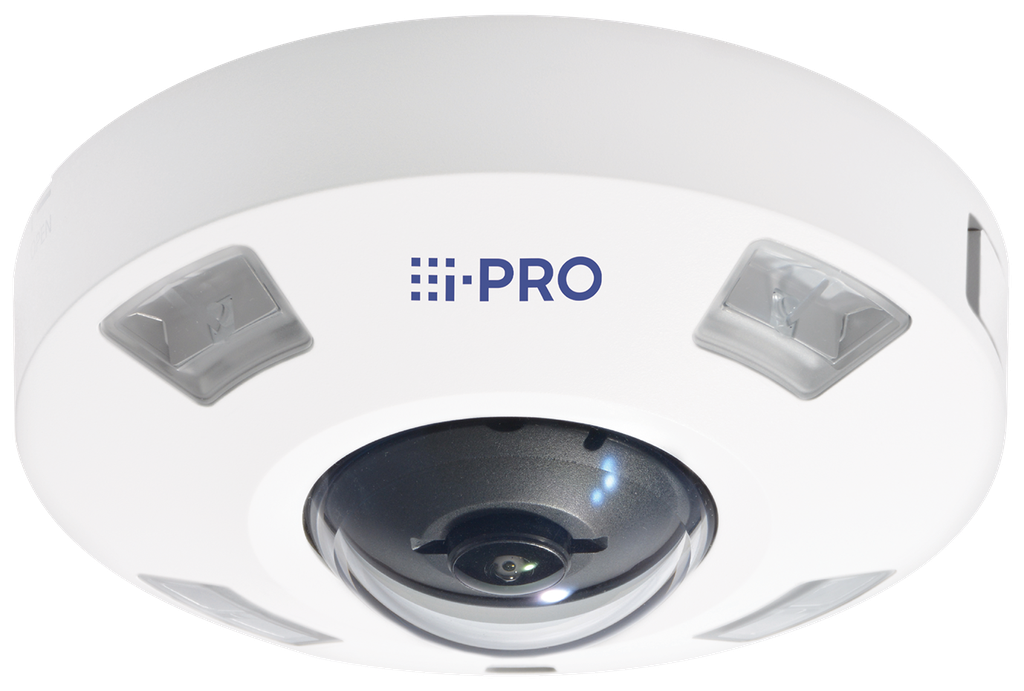 i-Pro 5MP Outdoor 360-degree Fisheye Network Camera with AI engine