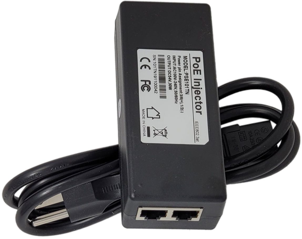 [PSE101TN] PoE Injector 30W PoE/PoE+