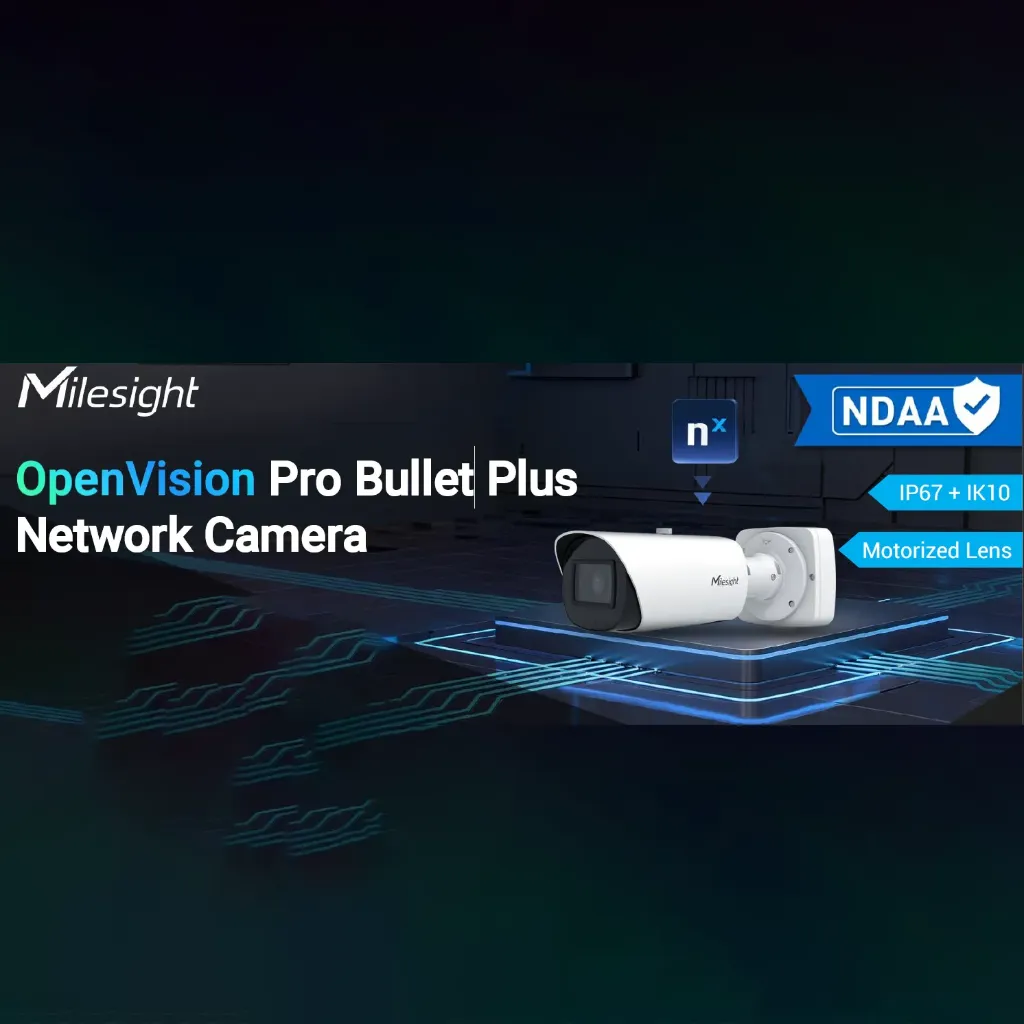 Milesight | Bullet Kamera 5MP Vari-focal 5xZoom Nx Embedded