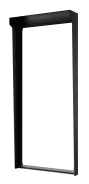 [S539 In-Wall Rain Cover] Akuvox | Black In-Wall Rain Cover for S539