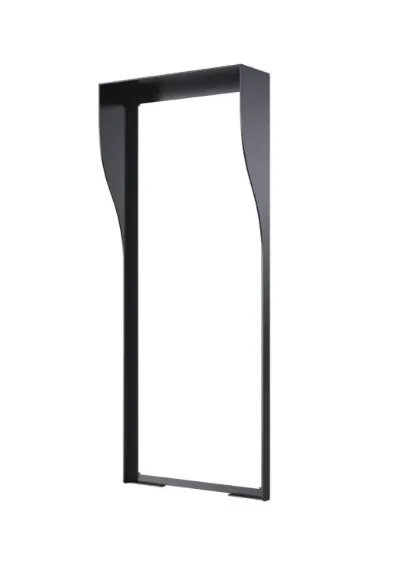 [S535 in-Wall Rain Cover] Akuvox | Black In-Wall Rain Cover for S535