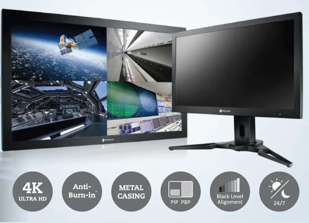 Skjerm | AG Neovo 55" 4K UHD 24/7