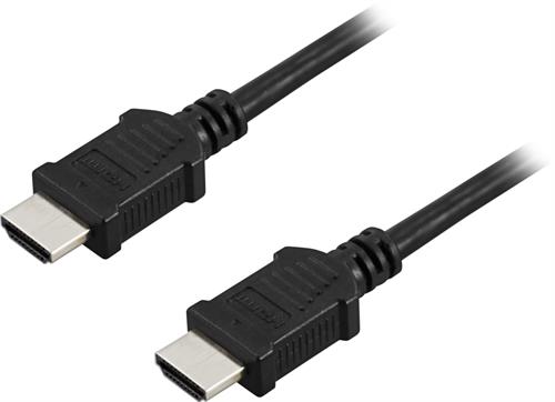 [HDMI-1020D] Kabel | HDMI kabel svart 2m