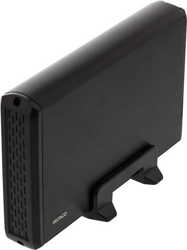 [MAP-GD33U3] Eksternt kabinett for 1x3,5" SATA-harddisk, USB 3.0, aluminium, svart