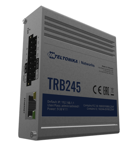 [TRB245] Gateway | Teltonika TRB245  Industrial M2M LTE Gateway