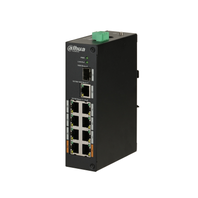 [PFS3110-8ET-96-V2] 8-Port PoE Switch 96W (Unmanaged) V2