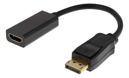 [DP-HDMI43] Adapter | Displayport ma - HDMI fe adapter, DP++, 3840x2160 60Hz, black