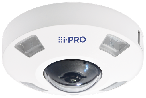 [WV-S4556LA] i-Pro 5MP Outdoor 360-degree Fisheye Network Camera with AI engine