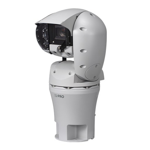[WV-X67301-Z4L3] iPro | 2MP AI Rugged PTZ Camera with White LED