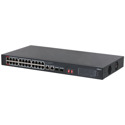 [PFS3228-24GT-375] Switch | Dahua 24-Port PoE Switch 375W Gigabit
